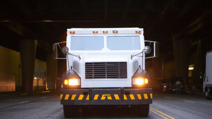 où va l'argent transporter par la brinks